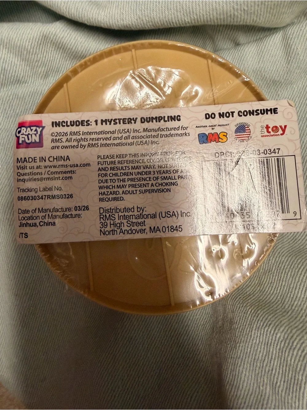 Authentic RSM Party Confetti Dumpling